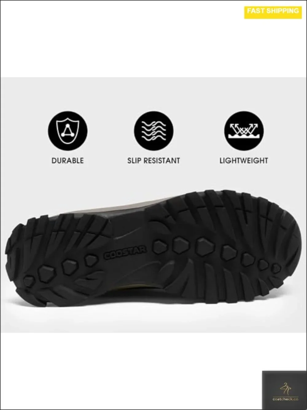 Men's Insulated Waterproof Snow Boots Winter Hiking Cold Weather